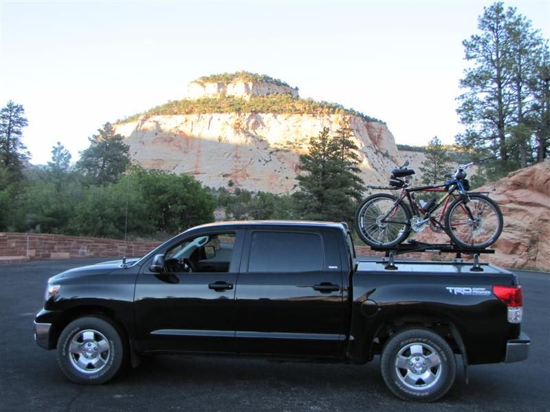 above bed bike racks