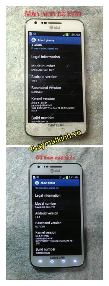 Chuyên Thay mặt Kính Iphone 5, Samsung S3, S4, S2, S1, Note2, Note1, T989, I717, I727 - 14