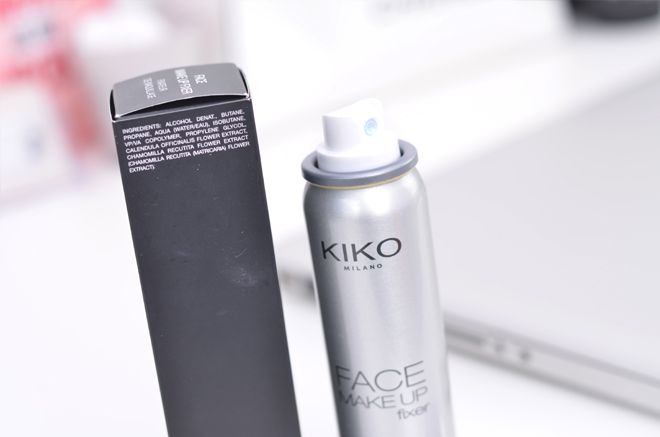 kiko make up fixer spray