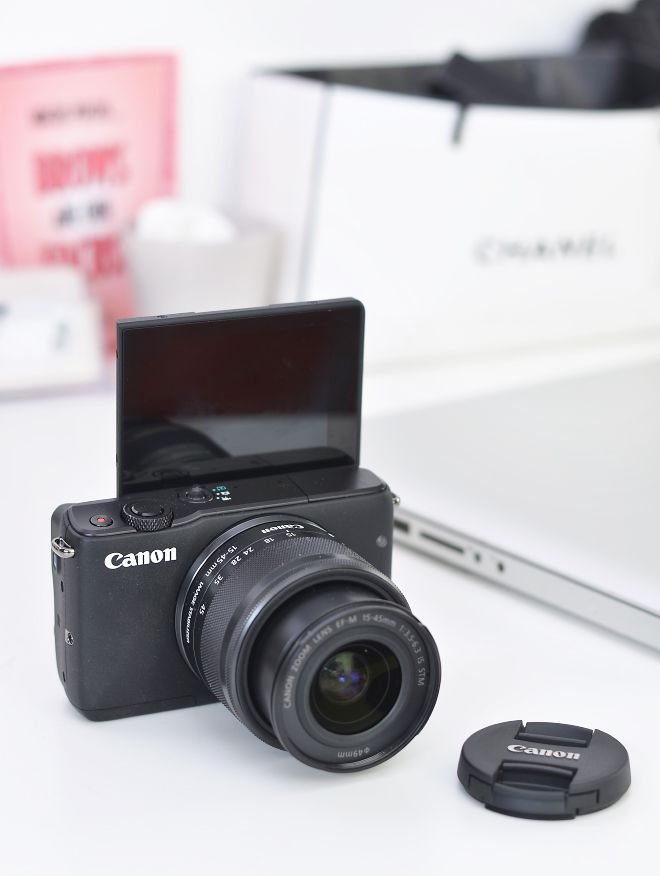 canon m10 vlog blog camera