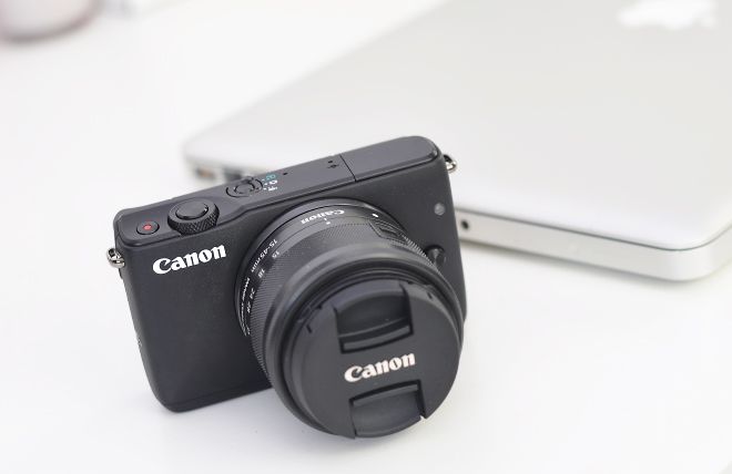 canon m10 vlog blog camera