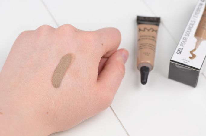 NYX Eyebrow Gel Blonde Review