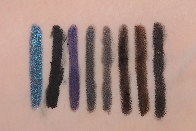 urban decay swatches 24/7 glide on