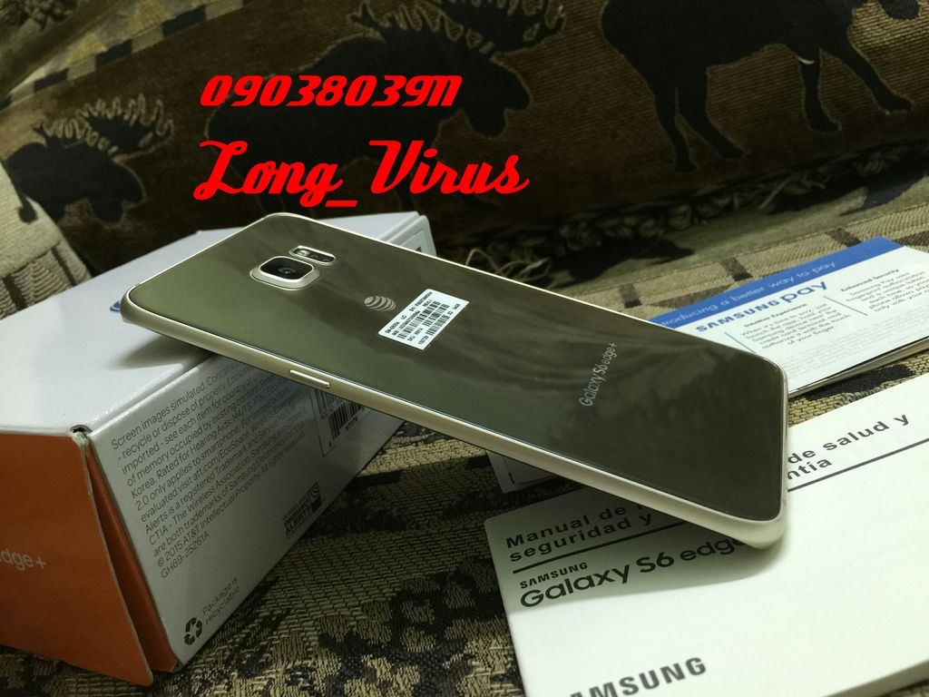 Galaxy S6 Edge Plus 64gb xách tay USA vừa nhập code lên quốc tế ít hô , full box - 6