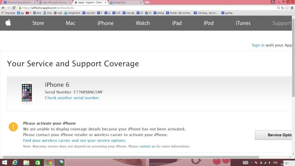 vừa xách tay về duy nhất 1 em Iphone 6 16gb Gold nguyên seal xịn USA , chưa active !! - 4