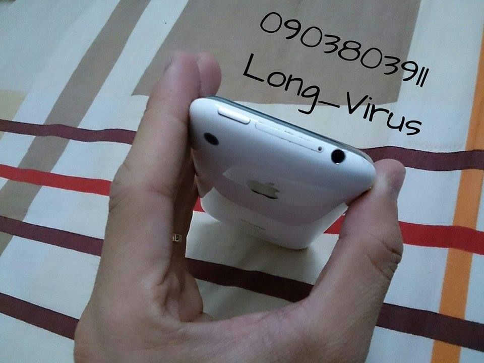 lục tủ lòi ra 1 cây iphone 3 màu Trắng [chỉ có máy - không phụ kiện] hình thật - 1