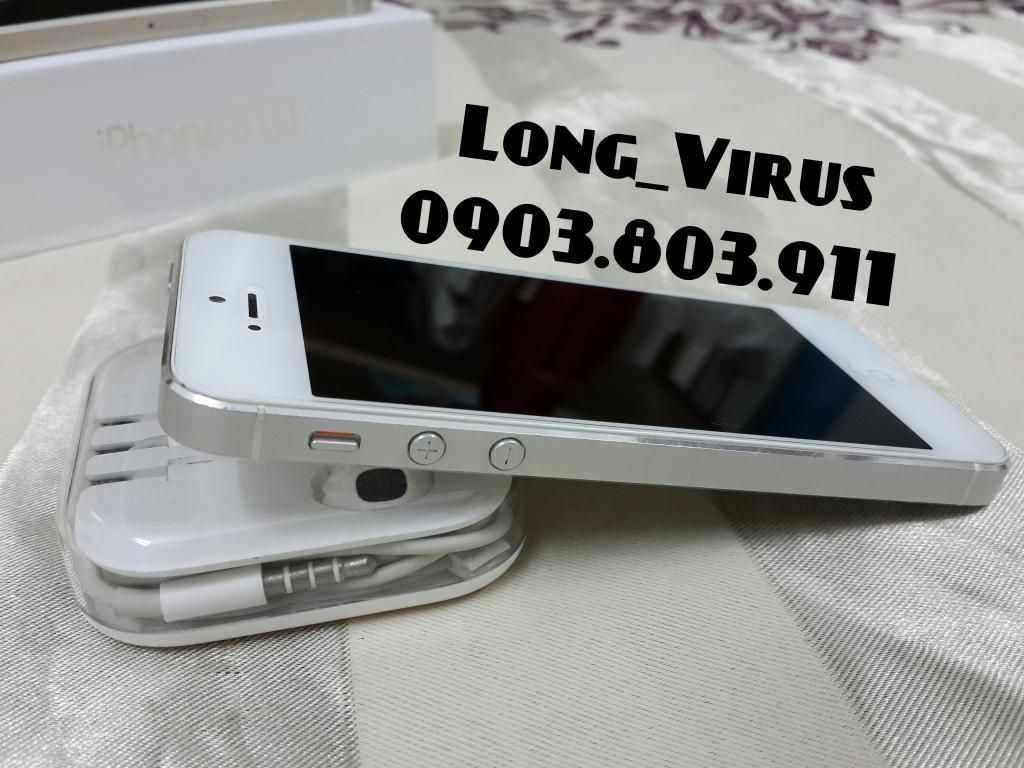 1 cây Iphone 5 màu Trắng và 1 cây Iphone 5s màu Vàng [có nhiều hình thật tham khảo] - 5