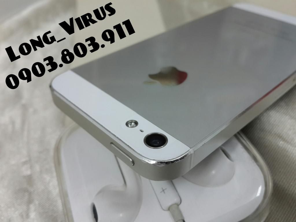 1 cây Iphone 5 màu Trắng và 1 cây Iphone 5s màu Vàng [có nhiều hình thật tham khảo] - 1