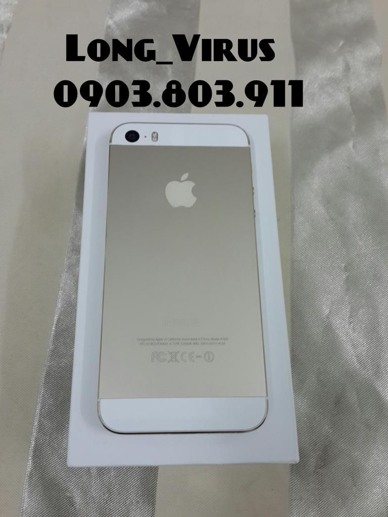 1 cây Iphone 5 màu Trắng và 1 cây Iphone 5s màu Vàng [có nhiều hình thật tham khảo] - 7
