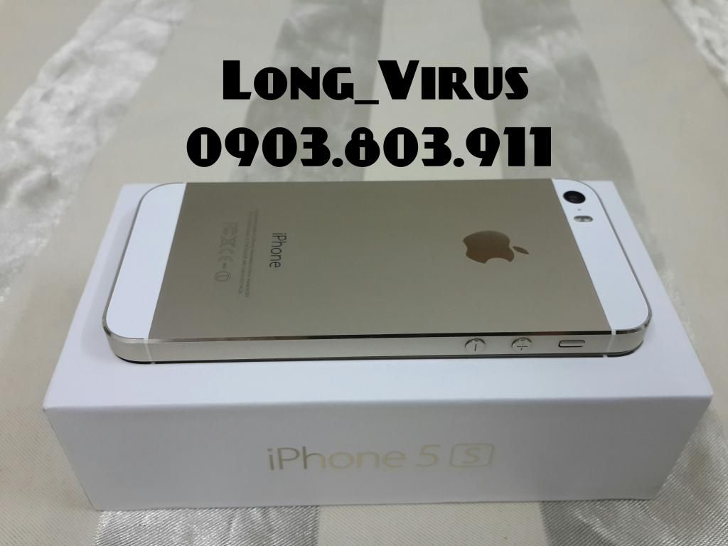 1 cây Iphone 5 màu Trắng và 1 cây Iphone 5s màu Vàng [có nhiều hình thật tham khảo] - 9
