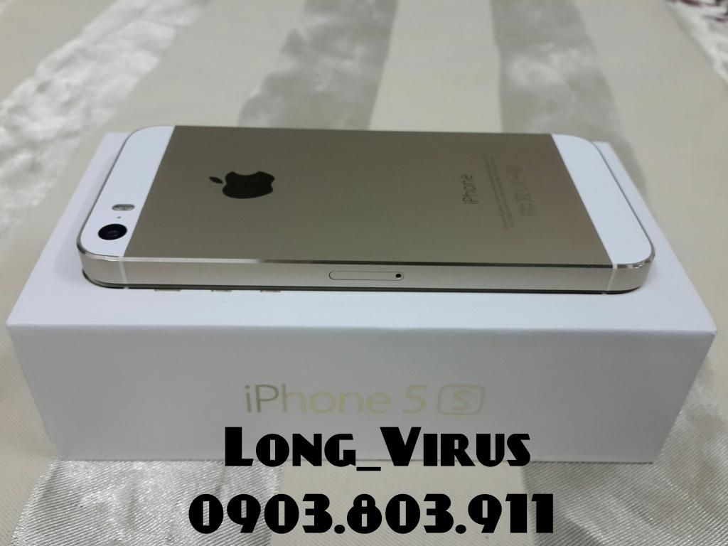 1 cây Iphone 5 màu Trắng và 1 cây Iphone 5s màu Vàng [có nhiều hình thật tham khảo] - 11