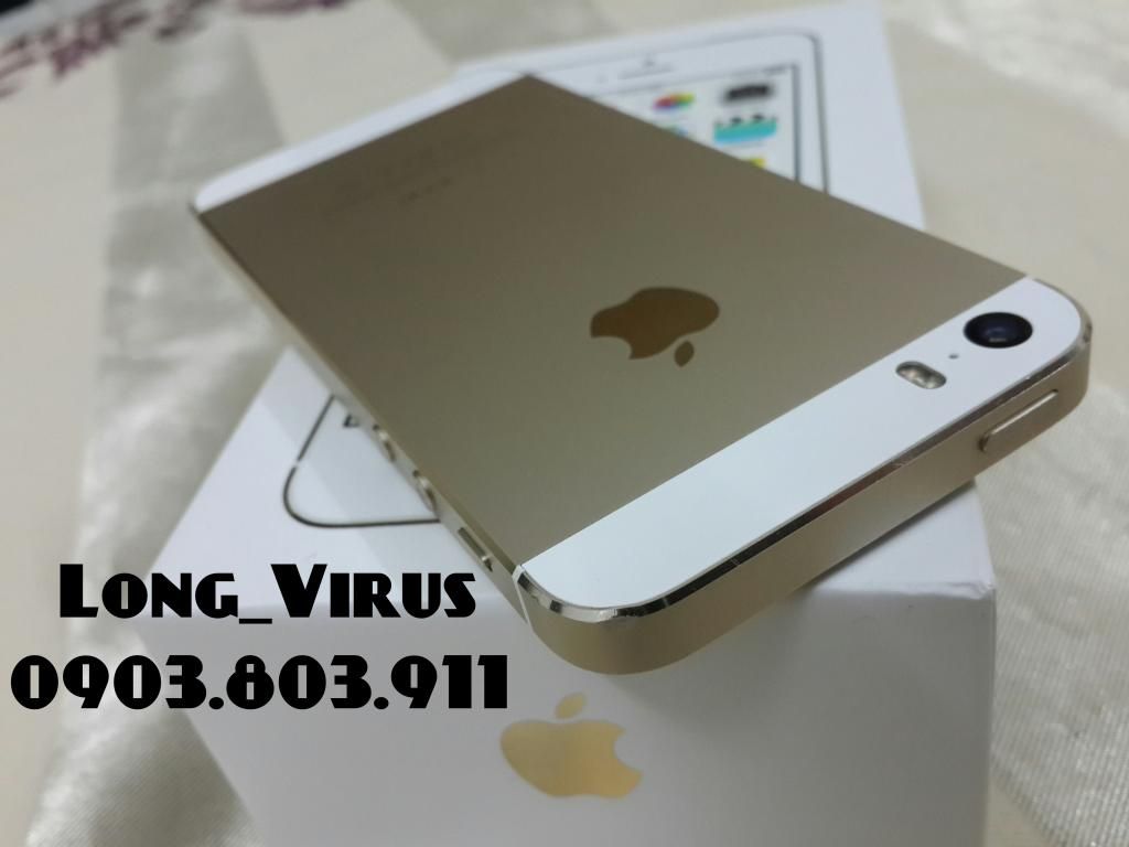 1 cây Iphone 5 màu Trắng và 1 cây Iphone 5s màu Vàng [có nhiều hình thật tham khảo] - 12