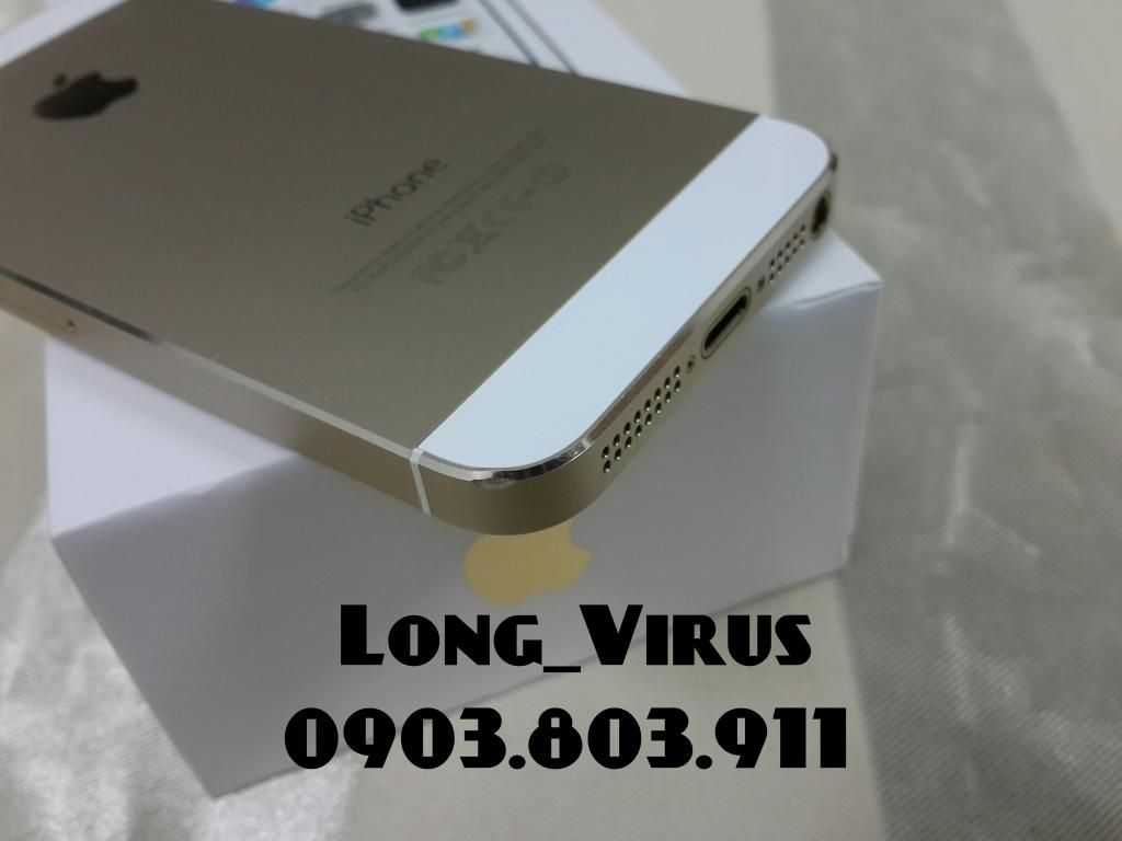 1 cây Iphone 5 màu Trắng và 1 cây Iphone 5s màu Vàng [có nhiều hình thật tham khảo] - 13