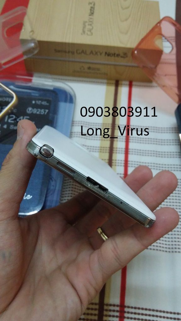 lên đời 6plus-cho ra đi GalaxyNote3 màu Trắng-đẹp leng keng-nữ xài-tặng nhìu ốp lưng - 9