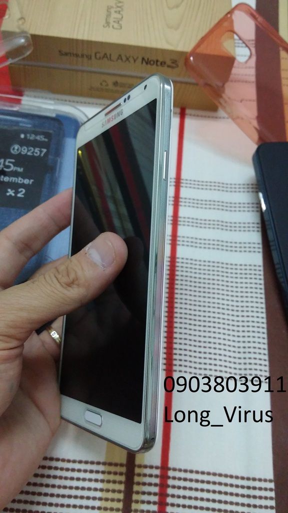 lên đời 6plus-cho ra đi GalaxyNote3 màu Trắng-đẹp leng keng-nữ xài-tặng nhìu ốp lưng - 8
