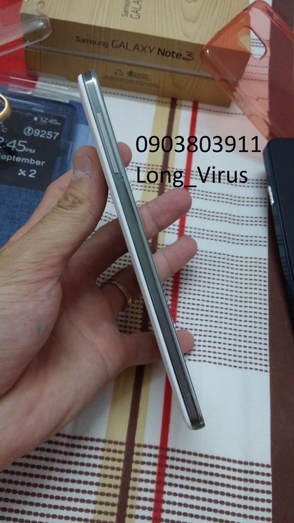 lên đời 6plus-cho ra đi GalaxyNote3 màu Trắng-đẹp leng keng-nữ xài-tặng nhìu ốp lưng - 7