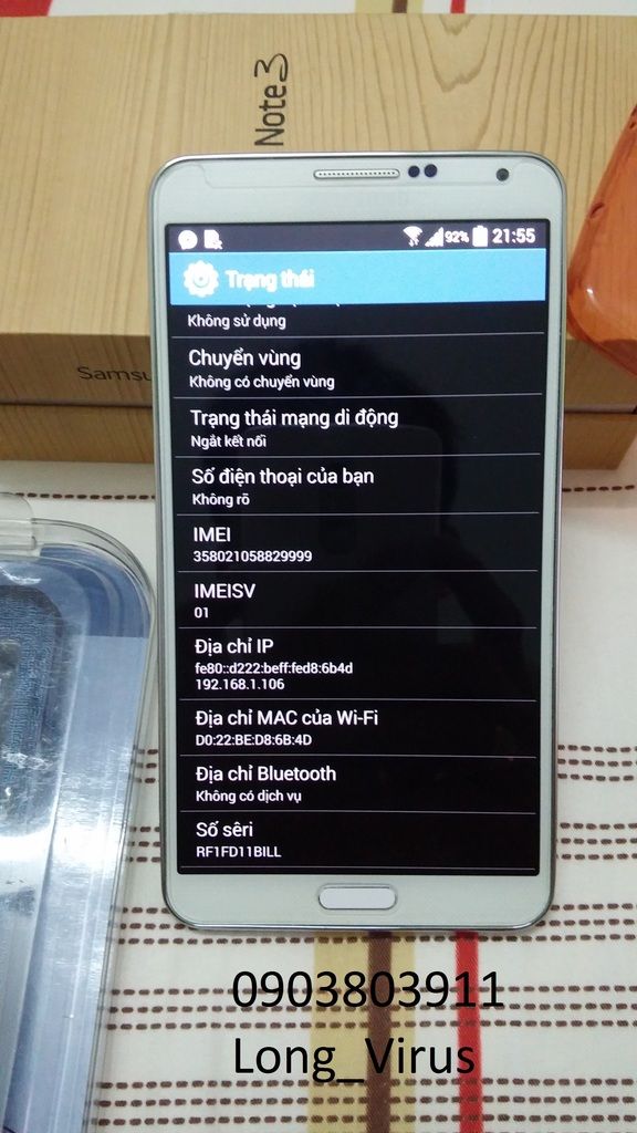 lên đời 6plus-cho ra đi GalaxyNote3 màu Trắng-đẹp leng keng-nữ xài-tặng nhìu ốp lưng - 3