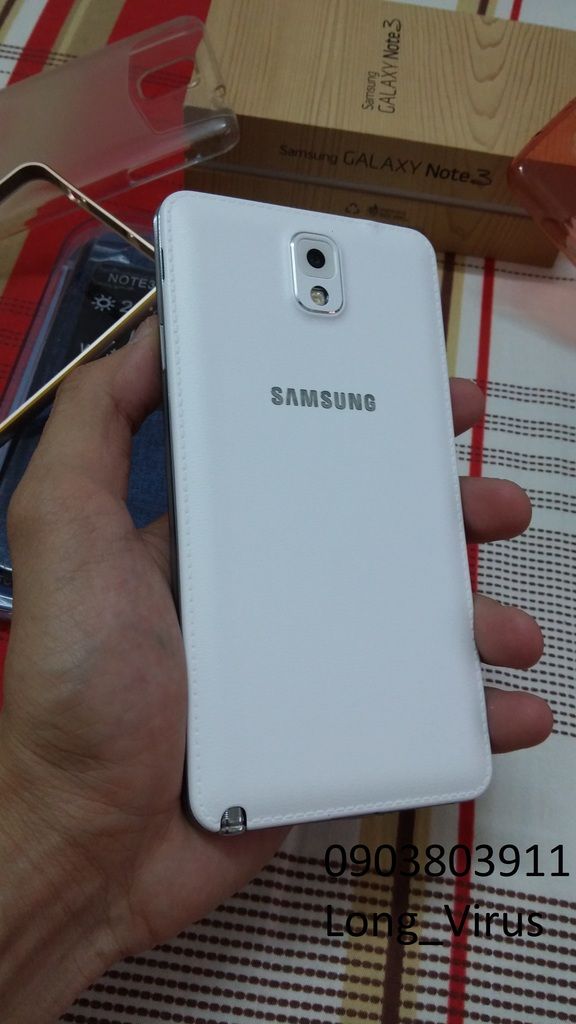 lên đời 6plus-cho ra đi GalaxyNote3 màu Trắng-đẹp leng keng-nữ xài-tặng nhìu ốp lưng - 10