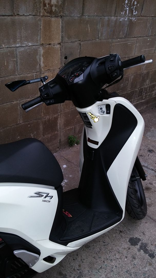 bán xe sh125i việt nam, đời 2013, màu Trắng Sporty , 1 đời chủ , nhìu hình tham khảo - 6