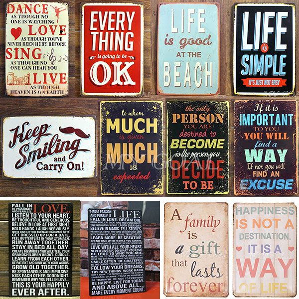 Tin Wall Decor vintage metal proverb sign tin plaque tavern bar home wall decor Tin Wall Decor vintage metal proverb sign tin plaque tavern bar home wall decor