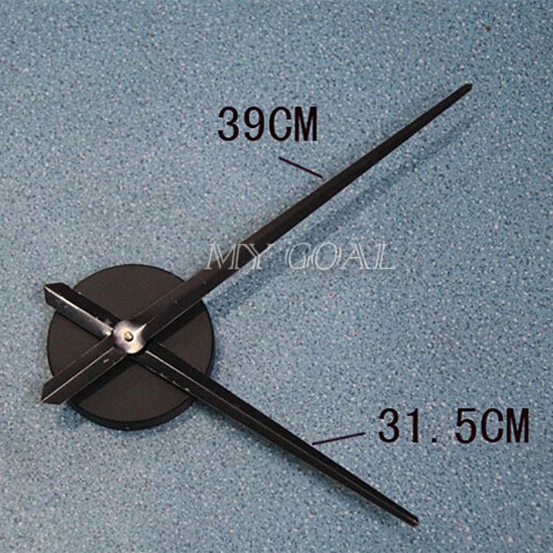 Large Silent Quartz DIY Wall Clock Movement Hands Mechanism Repair