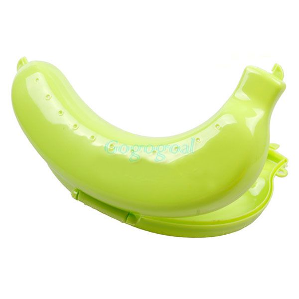 New Portable Fruit Banana Guard Protector Container Storage Box Case