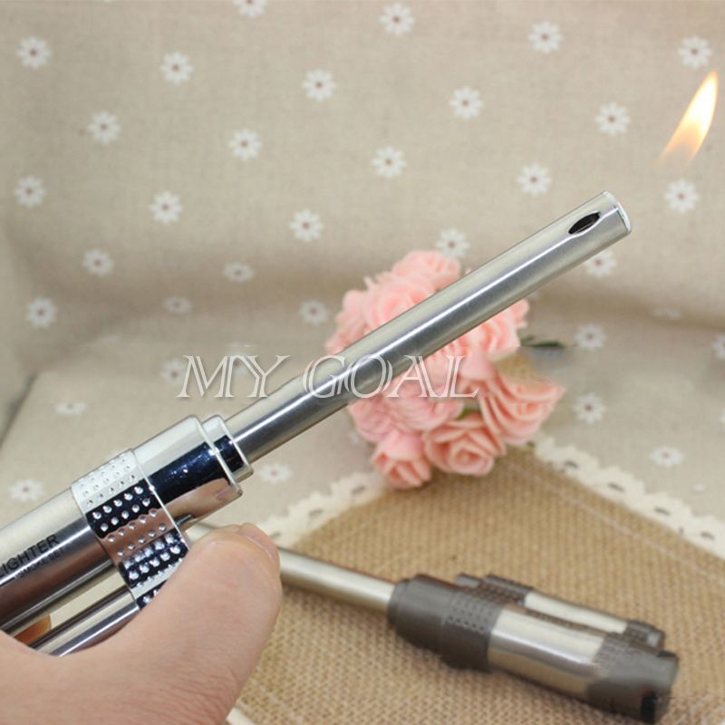 Long Reach Tube BBQ Fire Cigarette Lighter Igniter Starter Refillable