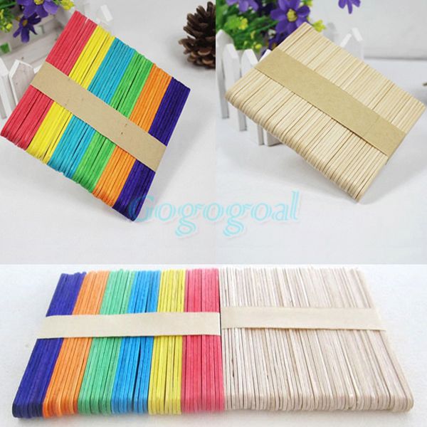 50X-Wooden-LOLLIPOP-STICKS-Party-Popsicle-Kids-Crafts-Ice-Lolly-Cake-Pops-Making