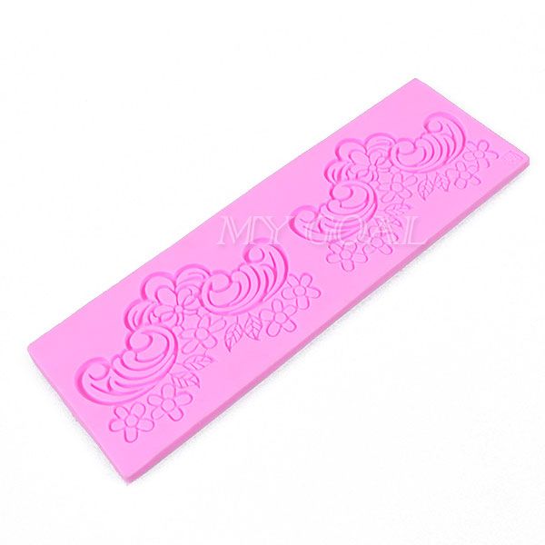 Fondant Mould Flower Lace Silicone Mold Sugar Tool Craft ...