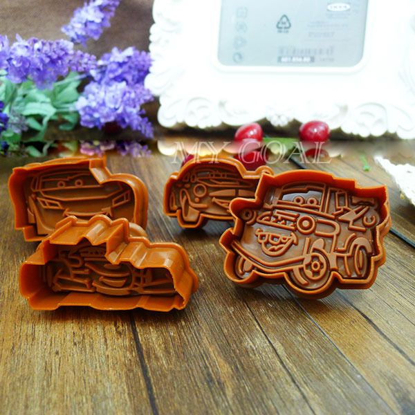 Disney Cars Cake Cookies Plunger Cutter Fandant Mould ...