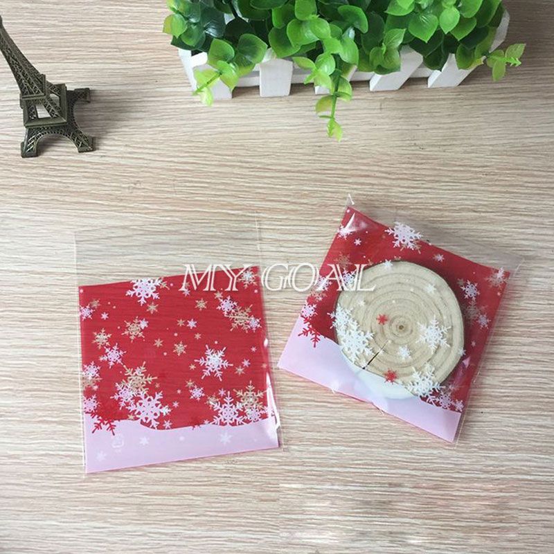 100x xmas cellophane party favour cookie sweet candy 100x xmas cellophane party favour cookie sweet candy