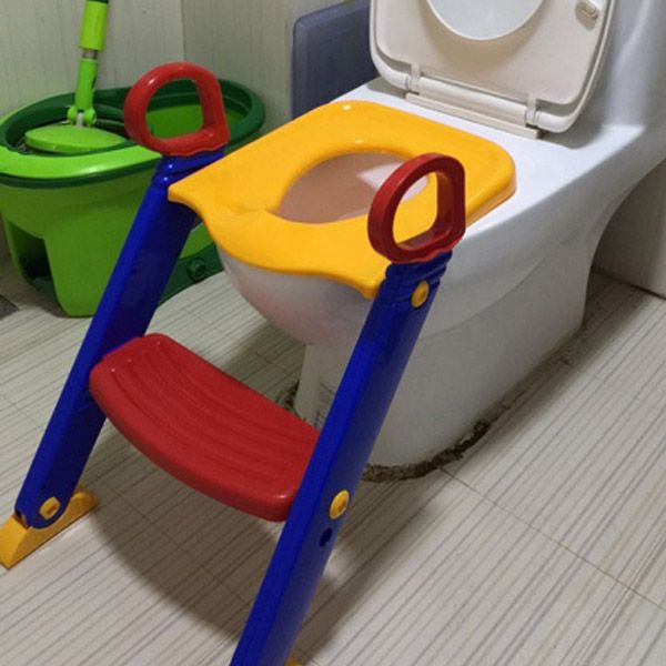 BABY TODDLER SAFETY Potty Training Ladder Step Toilet Seat Loo Trainer