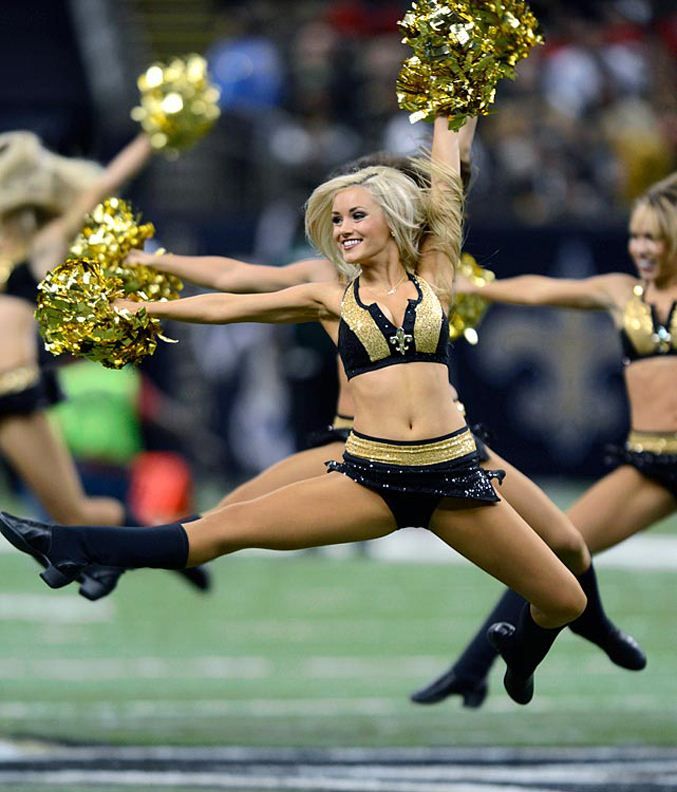 New Orleans Saints - NFL cheerleaders november 2012 / девушки из групп поддержки в американском футболе