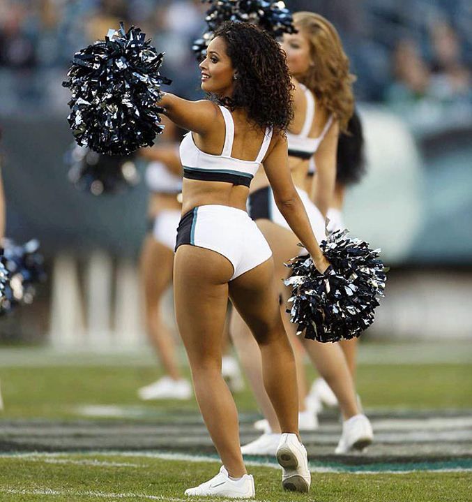 Philadelphia Eagles - NFL cheerleaders november 2012 / девушки из групп поддержки в американском футболе