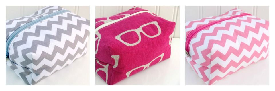 Easy Box Pouch Tutorial