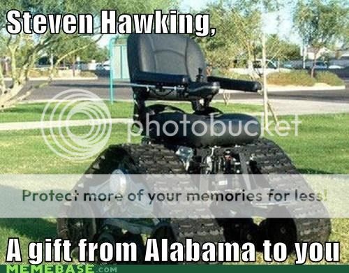 stephen hawking photo: Stephen Hawking - Alabama wheelchair