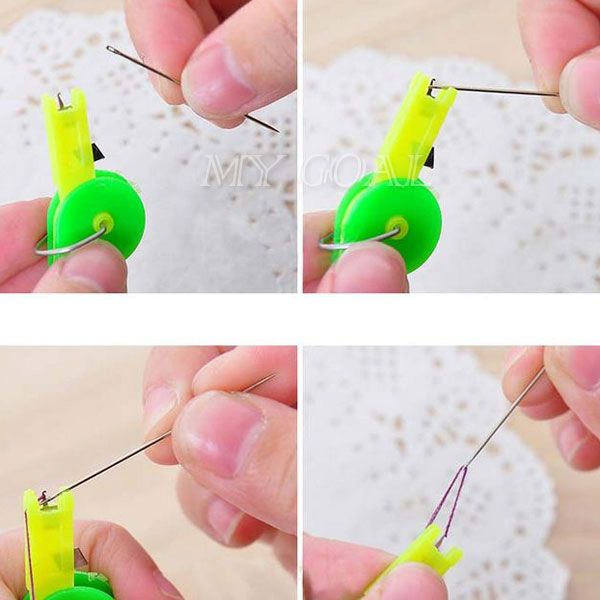 Automatic Thread Sewing Supplies Sewing Needle Threader Thimble Thread Tool x 2 13 99052 5 zps9b93b2d0