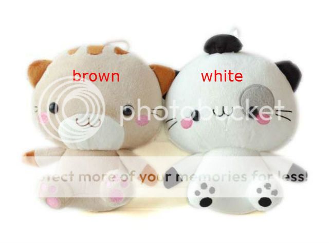 Wholesale Animals Cute Couple Big Face Cat Plush Toy Doll Gifts for Baby