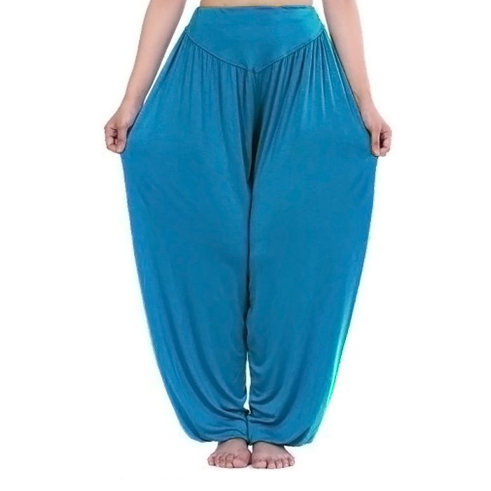Comfy Loose Harem Yoga Pant Belly Dance Boho Wide Trousers Exercise ...